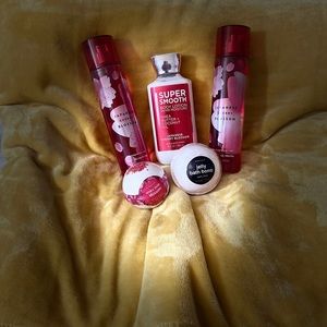 Bath and body works Japanese cherry blossom bundle